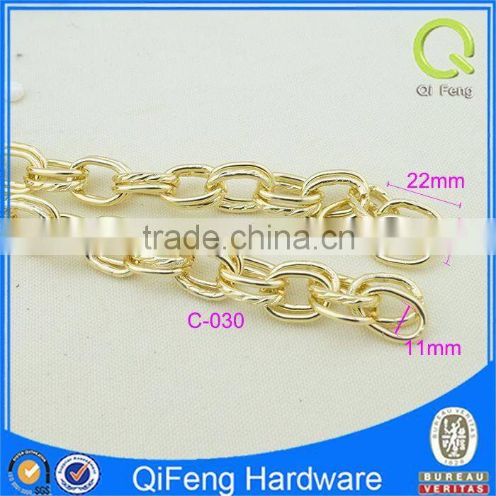C-030 purse metal chains hoting industrial chain metal accessories detachable