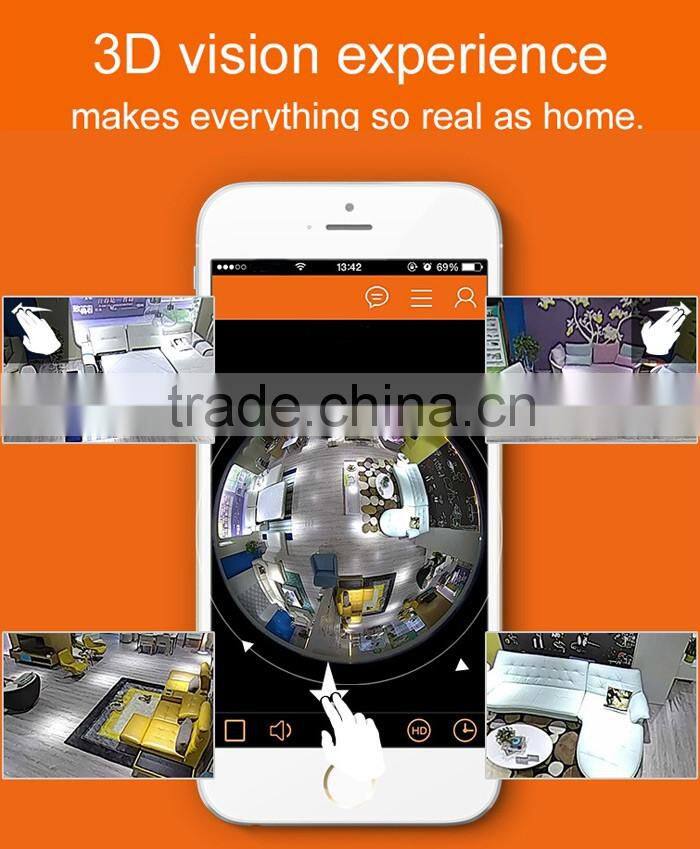 1.3MP HD security lamp hidden camera