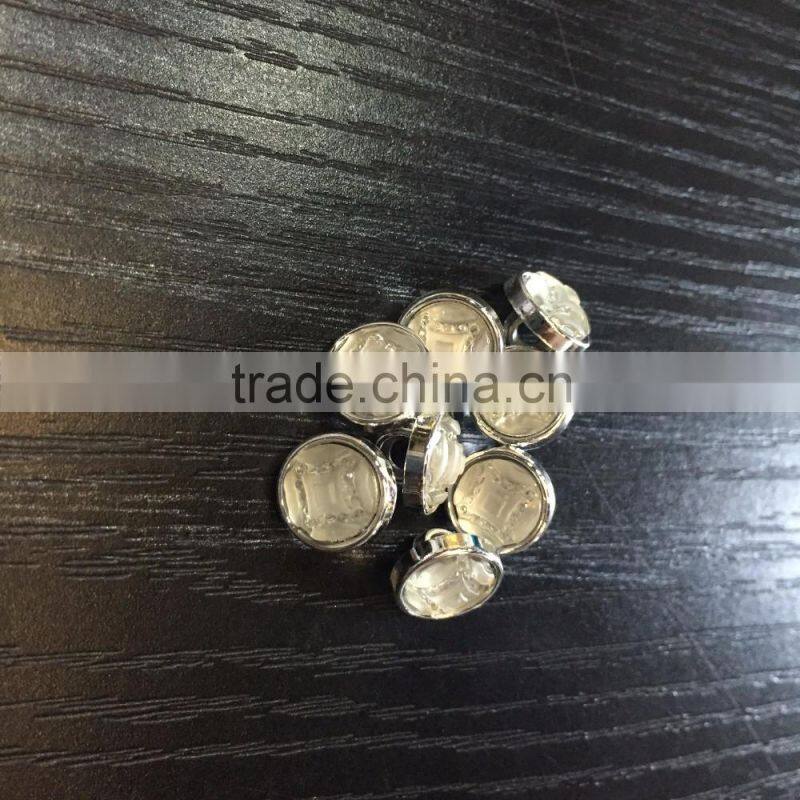 High foot combined shirt button for lady's shirt