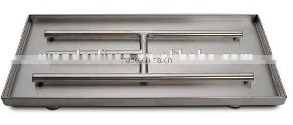 Outdoor Rectangle Gas Fire PIt Burner for fire pit table