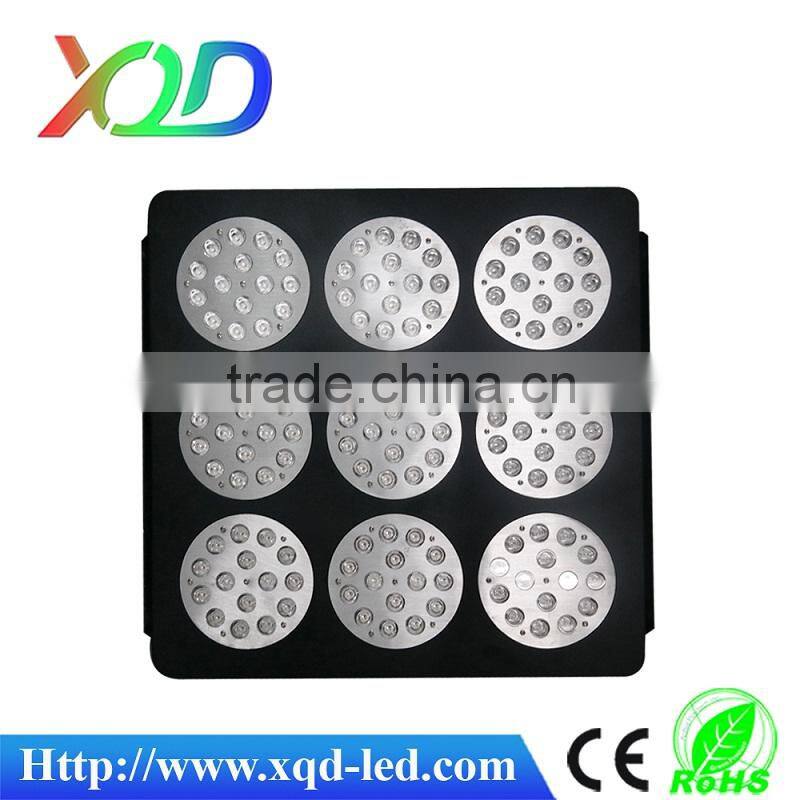 XQD 270W greenhouse 3w chip led grow light hydroponic grow lighting