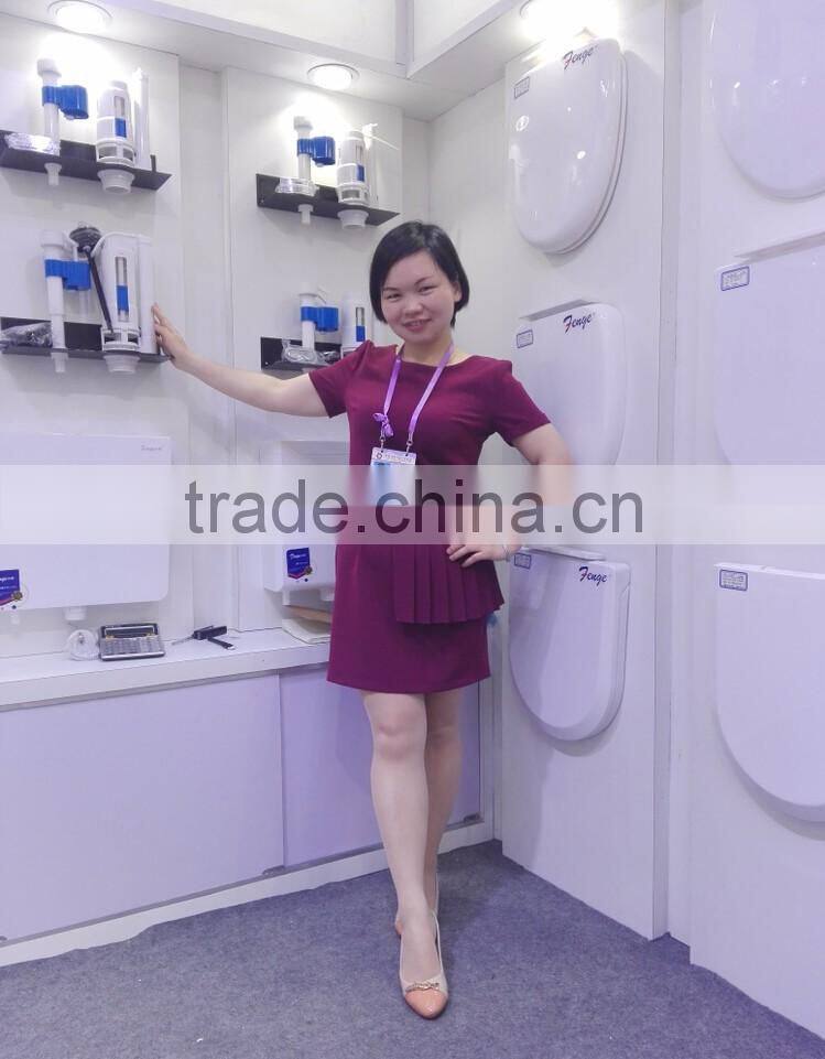 New Fashion Design Ceramic Toilet Tank Flush Valve Fittings