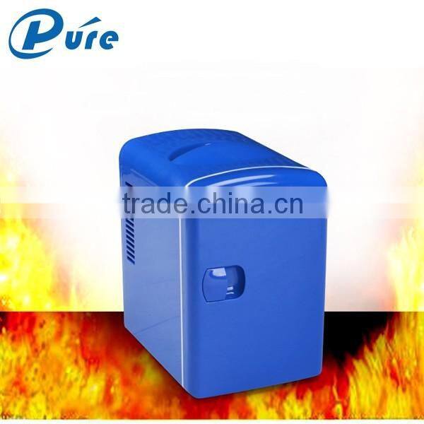 portable mini fridge cooler warmer 4L mini car fridge/thermoelectric cooler and warmer box