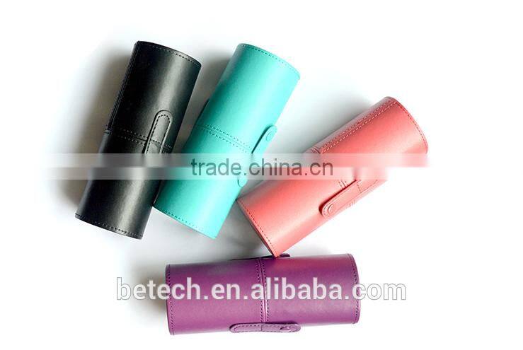 Pro 12 pieces travel brush make up brush set with cylinder package