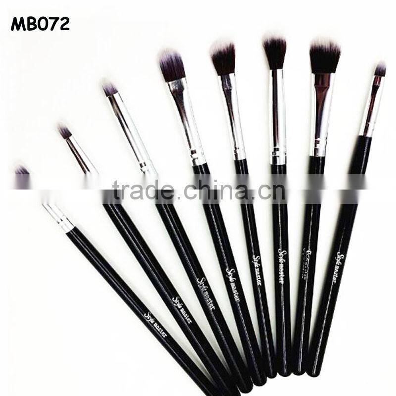 Multifounction bake angled precision kit 8 brushes basic eye set for makeup