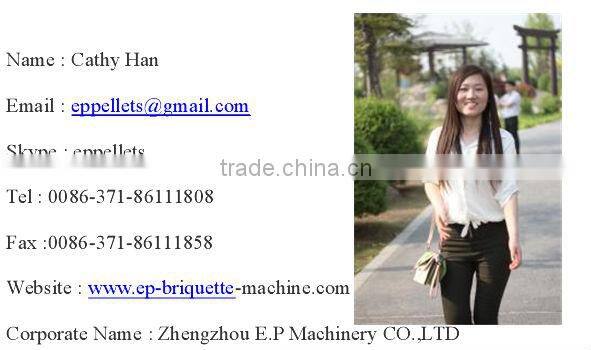 CE coke powder briquette making machine