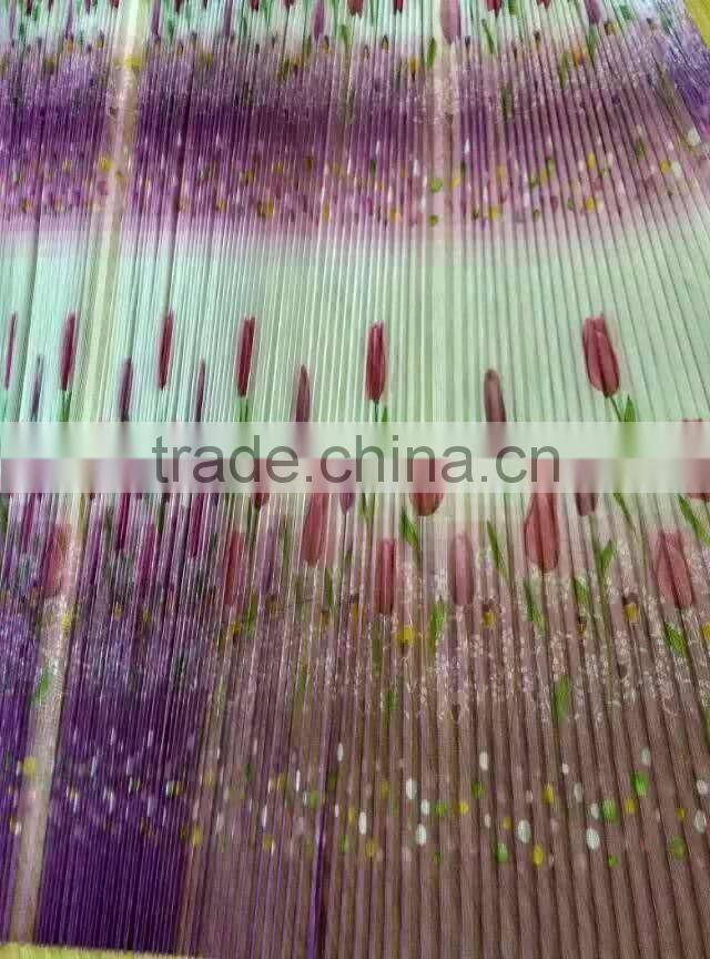 Fiberglass Black Gray Plisse Insect Screen Mesh/Pleated Mosquito Net/Fiber glass Plicated Insect Mesh with Print