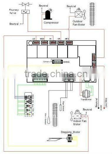 Auto restart air condition parts & ac control system (ZL-U03A/BM)