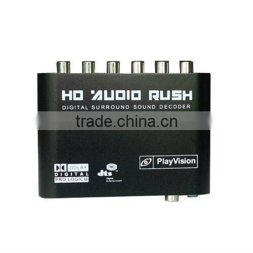 Digital Audio converter 5.1 Channel DTS/AC-3 Digital Surround Sound Audio Decode