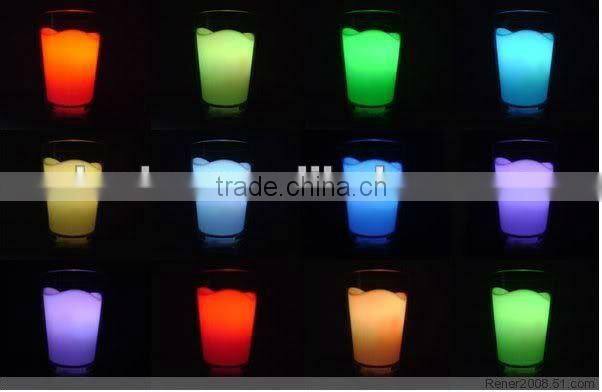 Plastic LED Night Light Color Changing Milk Cup