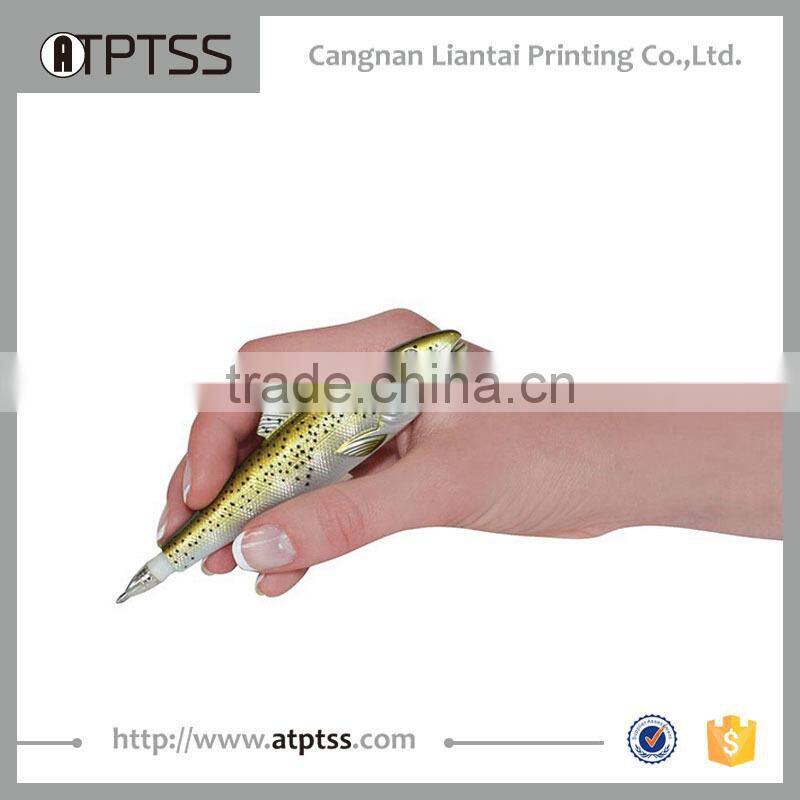 Holographic swimmingly smooth ball point pen