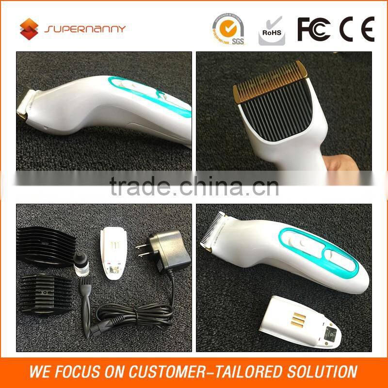 2017 Best private label rechargeable pet dog hair clippers