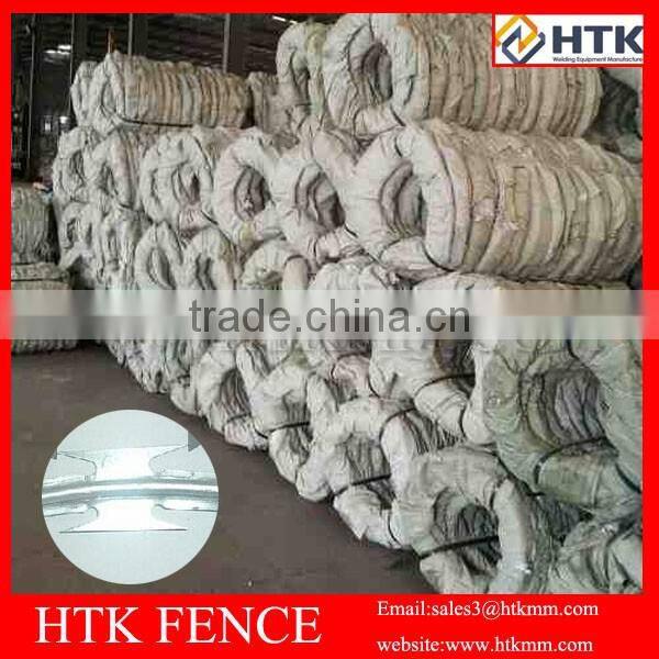 China Manufacture Direct Sale Razor Blade Barbed Wire Fence / Various Razor Barbed Wire