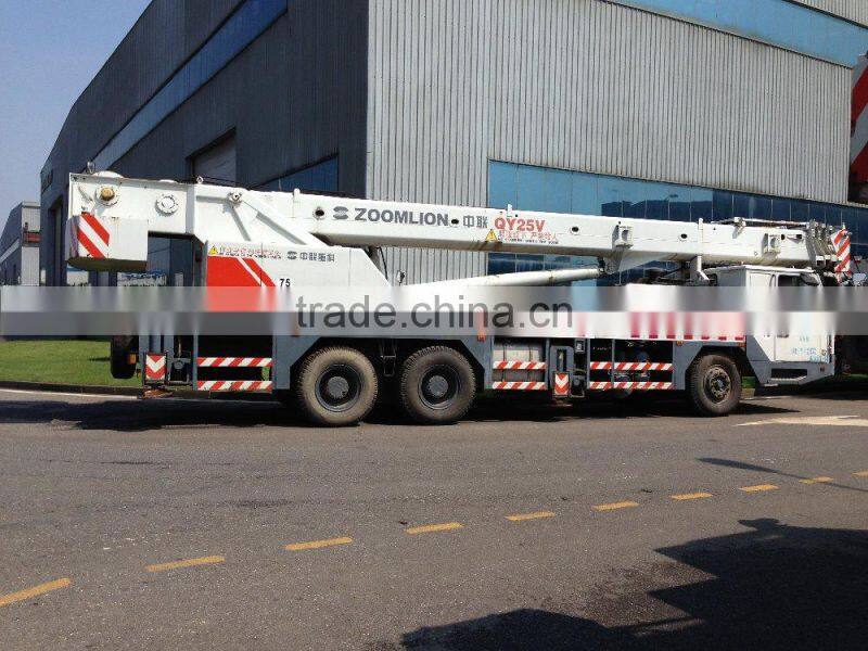 Zoomliom 25 ton truck cranes in china hot sale