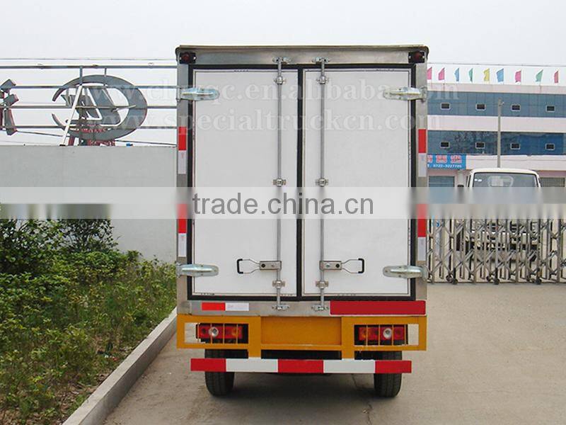 Foton 4X2 gasoline refrigerator truck for sale