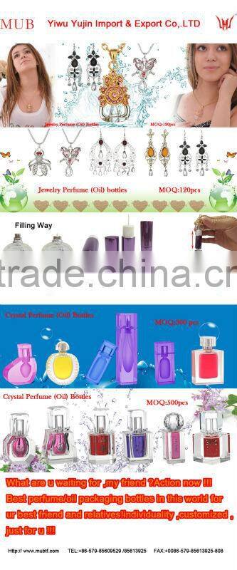 Glass Jewelry Grape Shape Necklace Glass Bottle