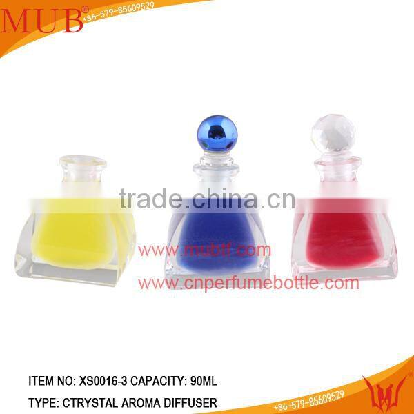 Hot selling Art Deco Custom Made Top Reed Diffuser Crystal Bottles