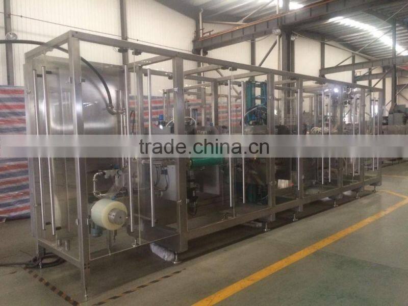 Model DSY-4/SS Non-PVC film multi-chamber I.V automatic soft bag production line