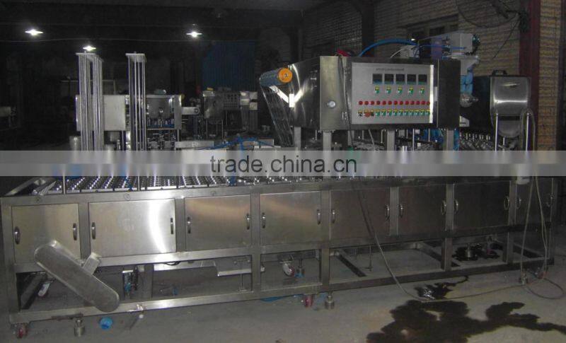 Yogurt Cup Filling and Packing Machine