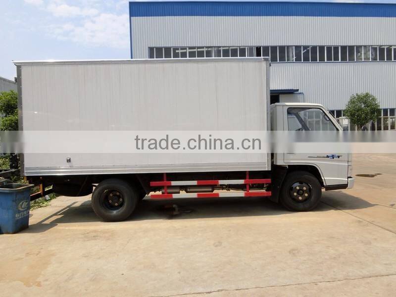 JMC mini insulated van box truck from china