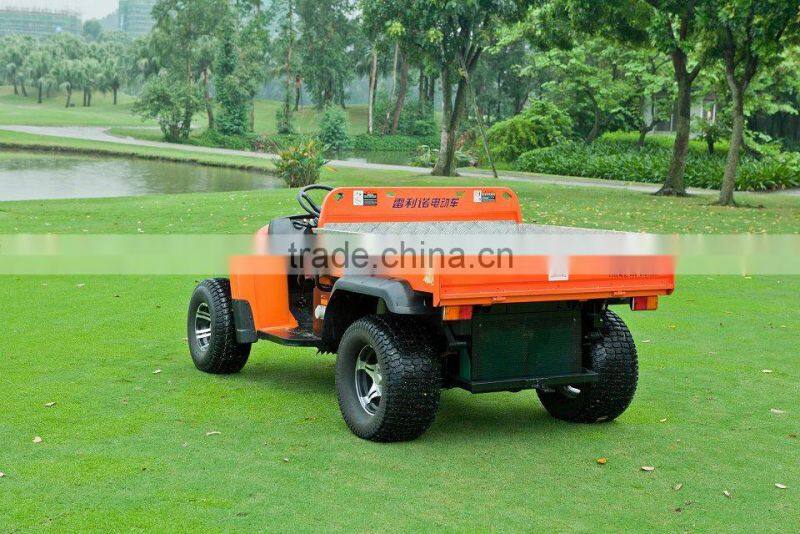 Good quality battery operated utility vehicle farm electric carts with cargo