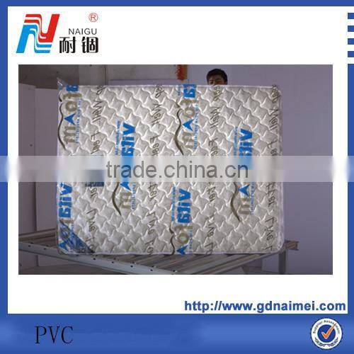 pvc film mattress covering film with logo from China