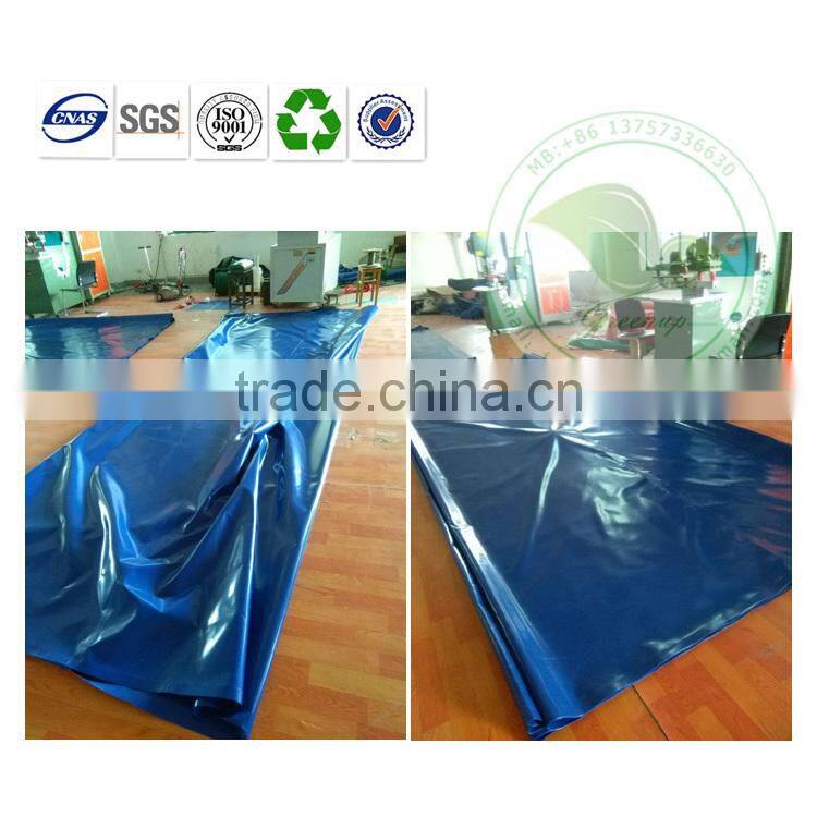 blue heavy duty pvc tarpaulin cover for truck cargo box