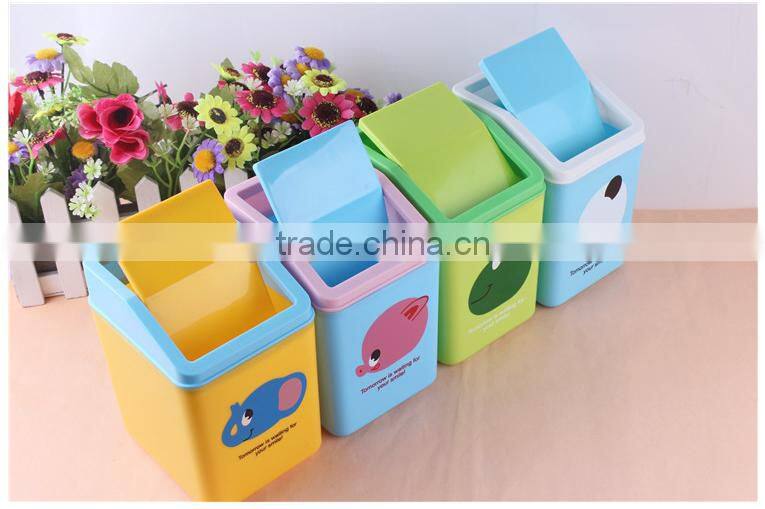 mini cartoon storage bucket
