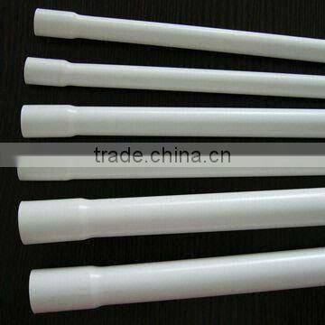 grey/white color PVC electrical conduit with socket