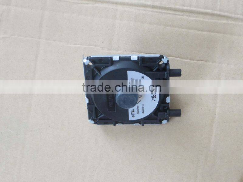 Wind pressure switch of gas boiler