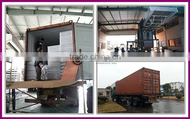 Grade A 6mm polycarbonate 2-wall sheet/ 6mm hollow sheet/6mm pc panel