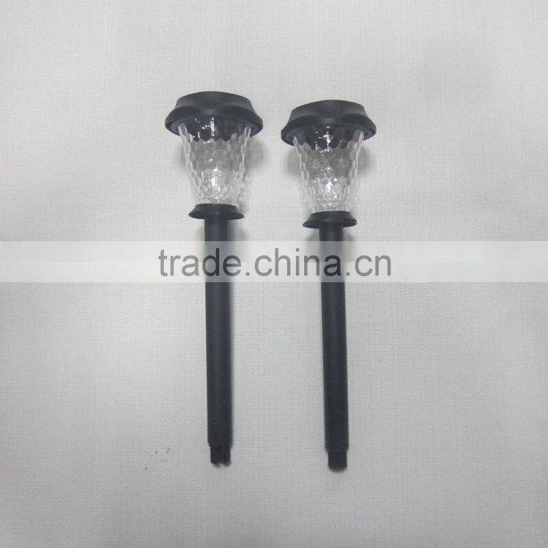 Solar Outdoor Plastic LED Garden Lawn Lamp Light