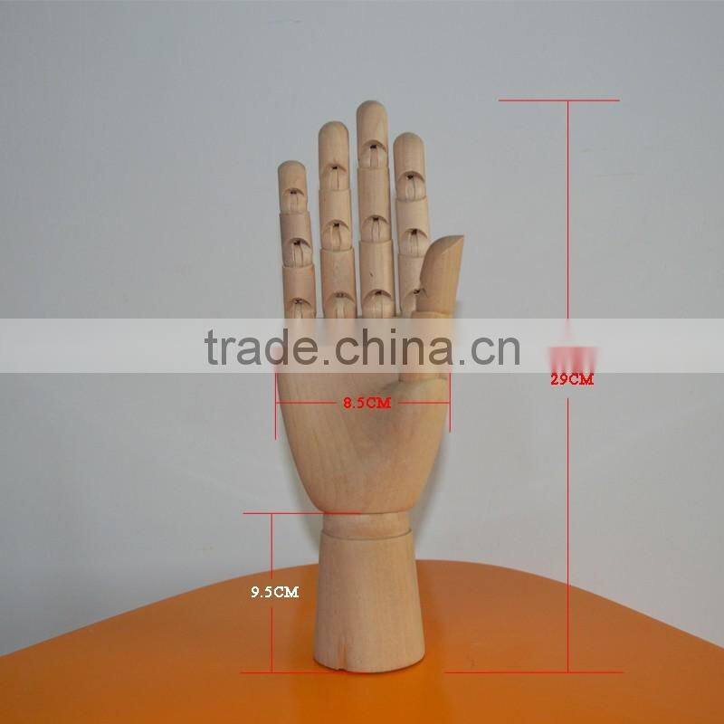 wood display mannequin hand on sale