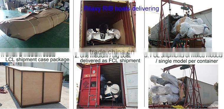 China CE Approved 5.2m Rigid Hull Fiberglass Inflatable Boat