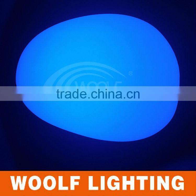 Lovely Three Layers Stone Looking Color Decorative LED Garden Light