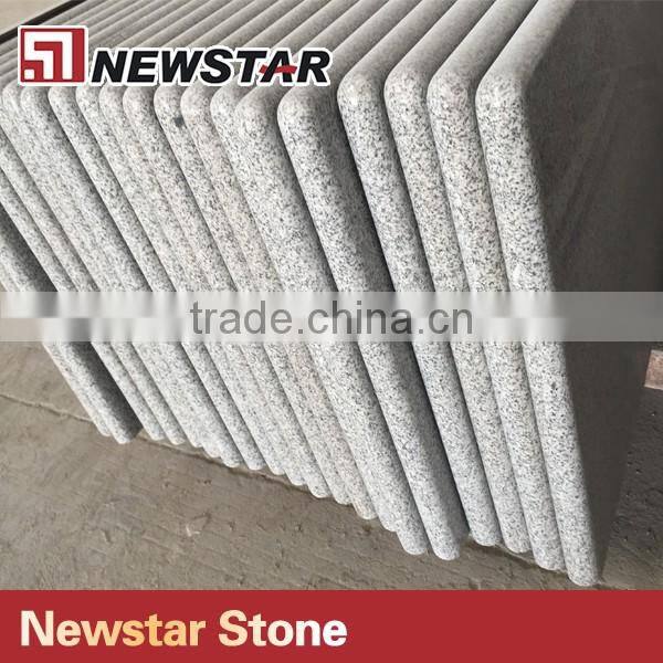 Newstar G633 bullnose countertop white pearl granite