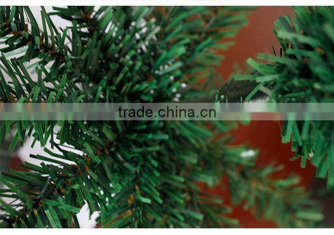 Christmas scene decorative accessories PVC artificial christmas trees