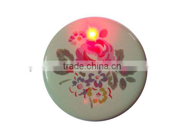 Flashing button badge