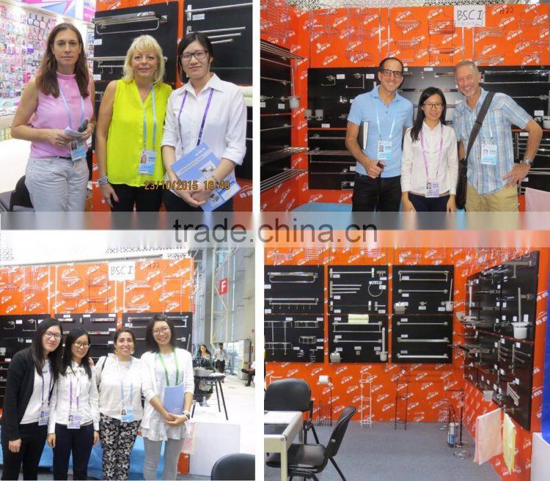 2016 High Quality Stainless Steel Over Door Storage Hook With 6 Hooks