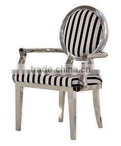 FC38 living room stainless steel chair arm chair modern chair