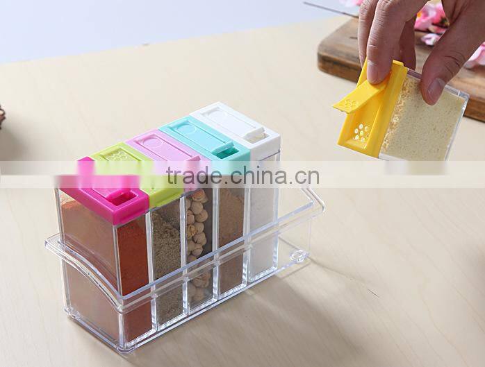 Household seasoning box/color container Mini plastic seasoning container