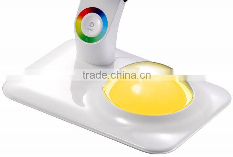 Foldable LED Aluminum Alloy Table Lamp, Eye-protecting Light Source Atmosphere Night Lamp For Office