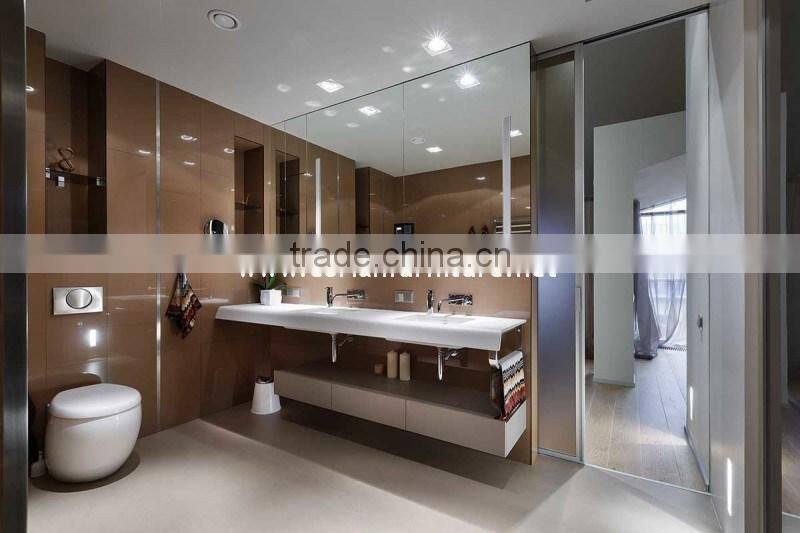 One piece shaped Corian free standing basin