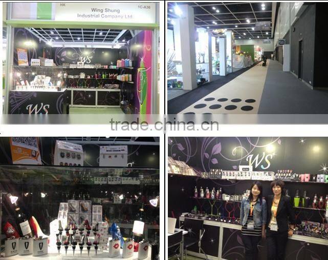 WS-AP03 wingshung angel crystal wine aerator for bar accessories