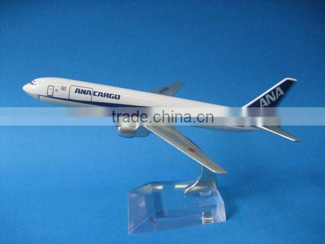 Metal B767-300 ANA cargo airplane model