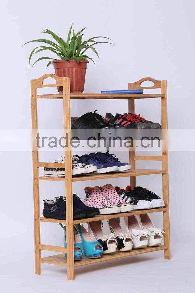Practical promotion wooden shoe rack