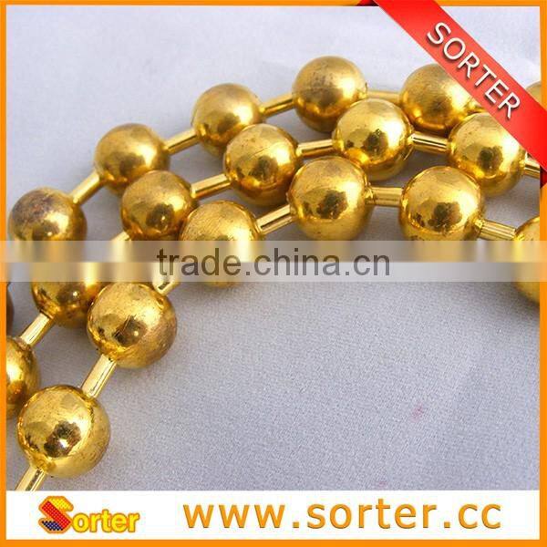 Gold Jewelry Main Material and Women's gold ball chain