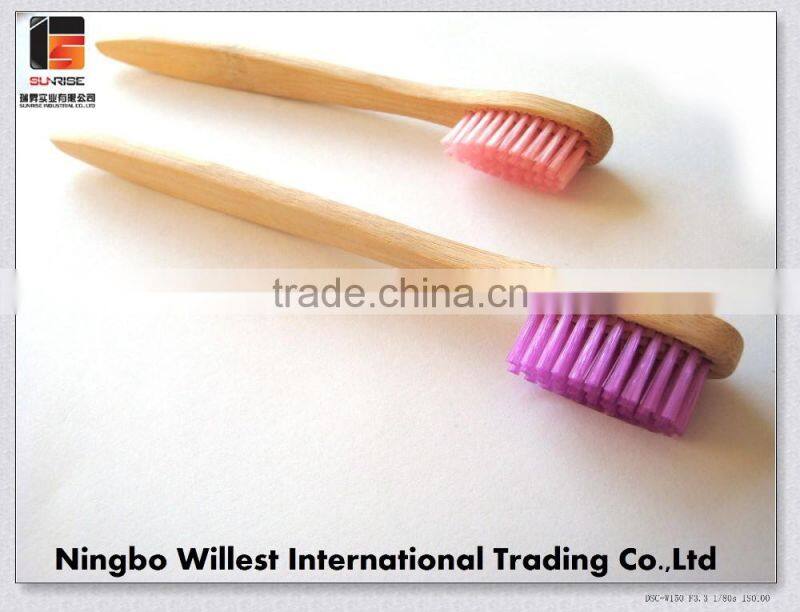 100% eco-friendly colorful toothbrush