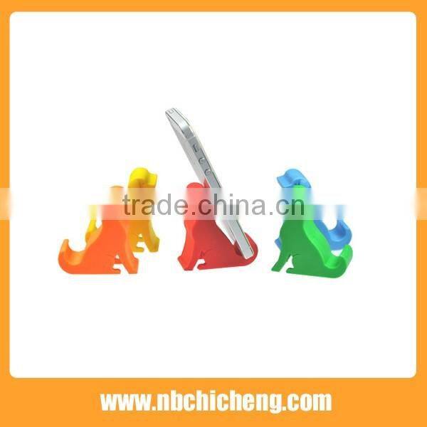 Dog Silicone Phone Holde, Silicone Smart Phone Desktop Stand Holder