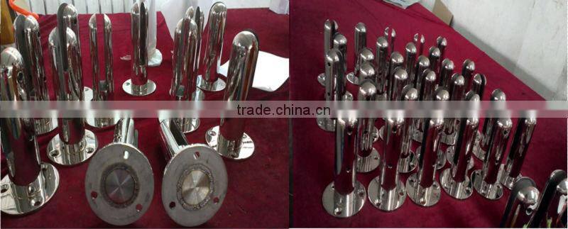 JINXIN glass clamp_glass connector_frameless balcony fence spigot